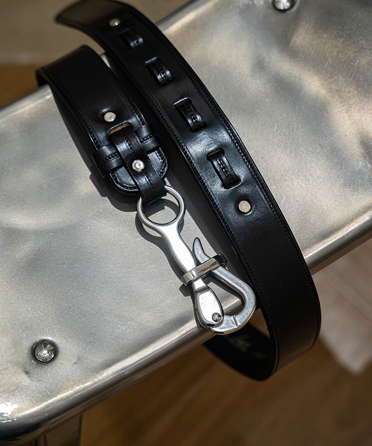 Tory Leather | 1 1/2" Bridle Leather Pelican Belt 2663