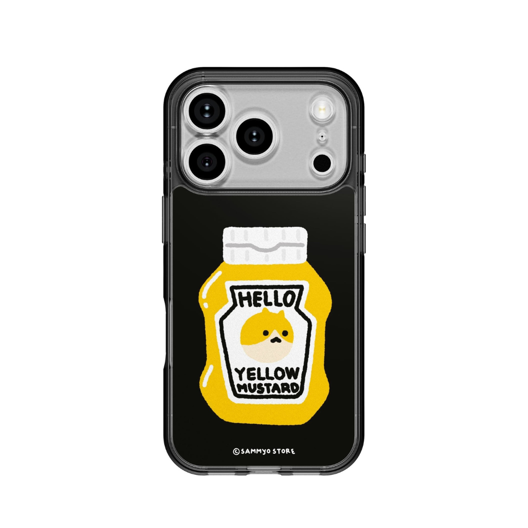 Sammyo store手機背貼膜 / 黃芥末醬貓咪-VC347