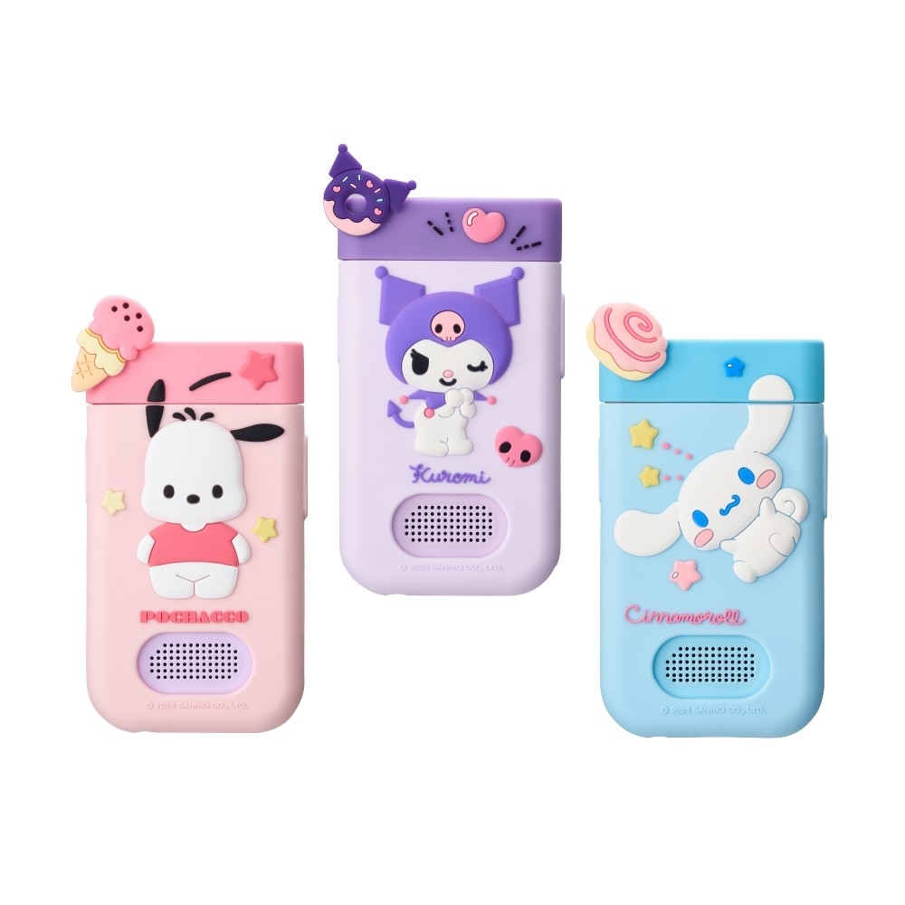 【FUNY】三麗鷗手機型兒童相機 酷洛米 大耳狗 帕恰狗