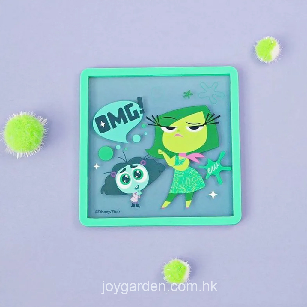 IOP15128 - 玩轉腦朋友2 方形亞克力杯墊