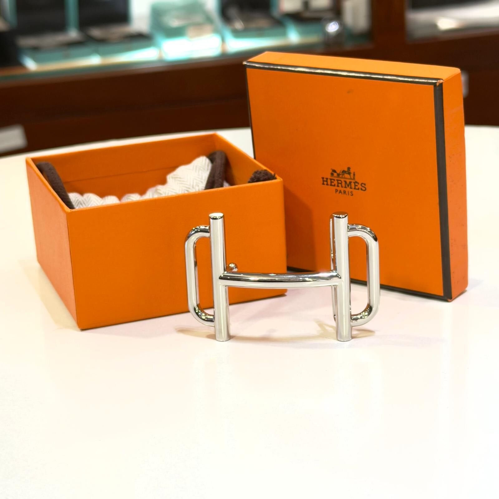 全新HERMES 愛马仕 皮带扣 38MM SS ROYAL 銀扣 #BRAND NEW #香榭站正品