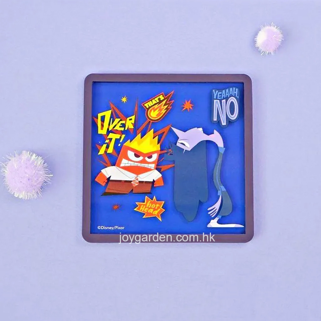 IOP15129 -  玩轉腦朋友2 方形亞克力杯墊