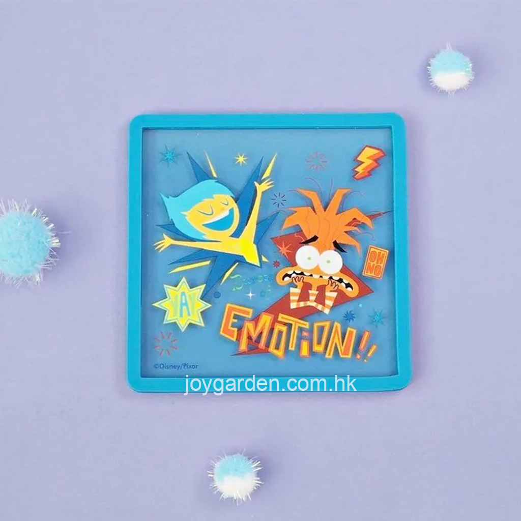 IOP15127 - 玩轉腦朋友2 方形亞克力杯墊