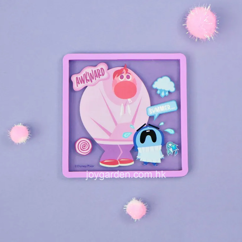 IOP15130 - 玩轉腦朋友2 方形亞克力杯墊