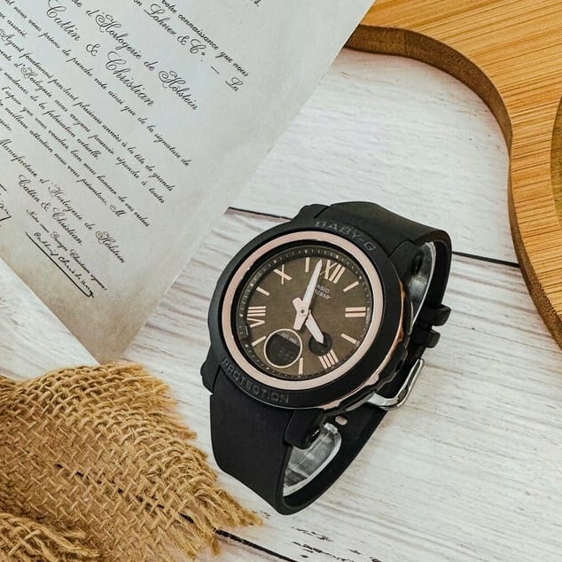 【CASIO 卡西歐】 BABY-G  漸層閃耀星光 溫柔清新 世界時間 耐衝擊 數位雙顯  BGA-290-1A