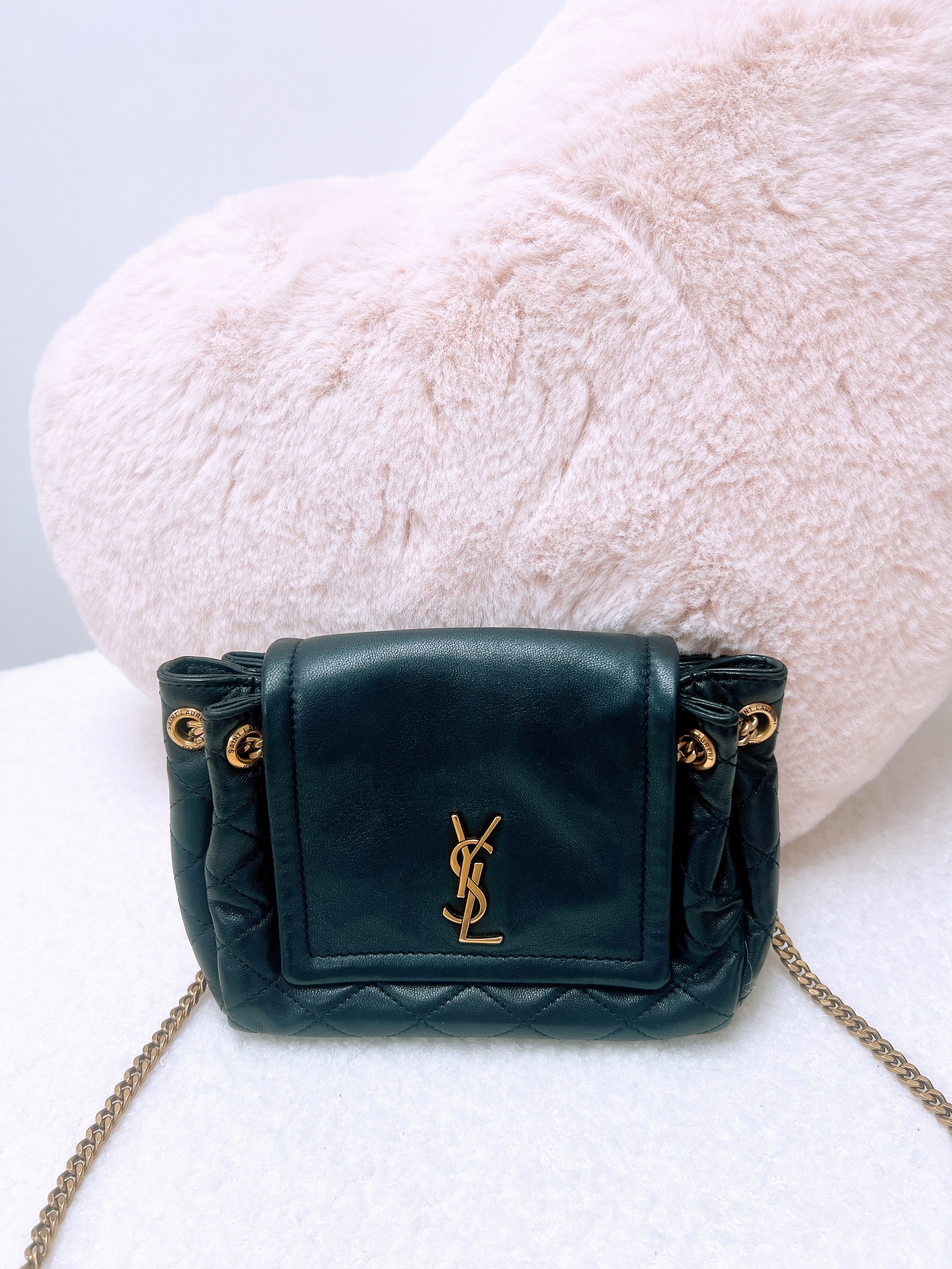 YSL Saint Laurent nolita mini black