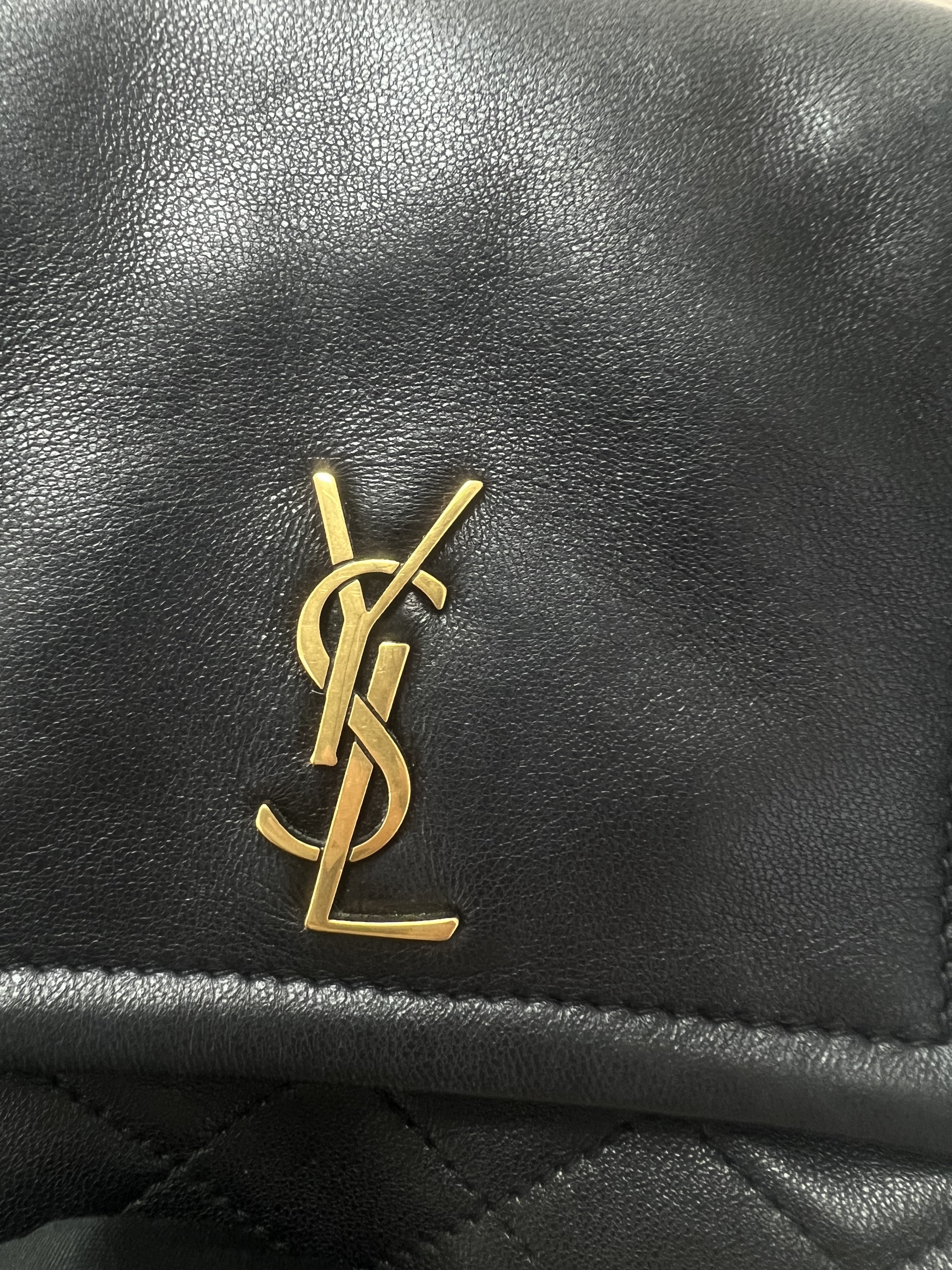 YSL Saint Laurent nolita mini black