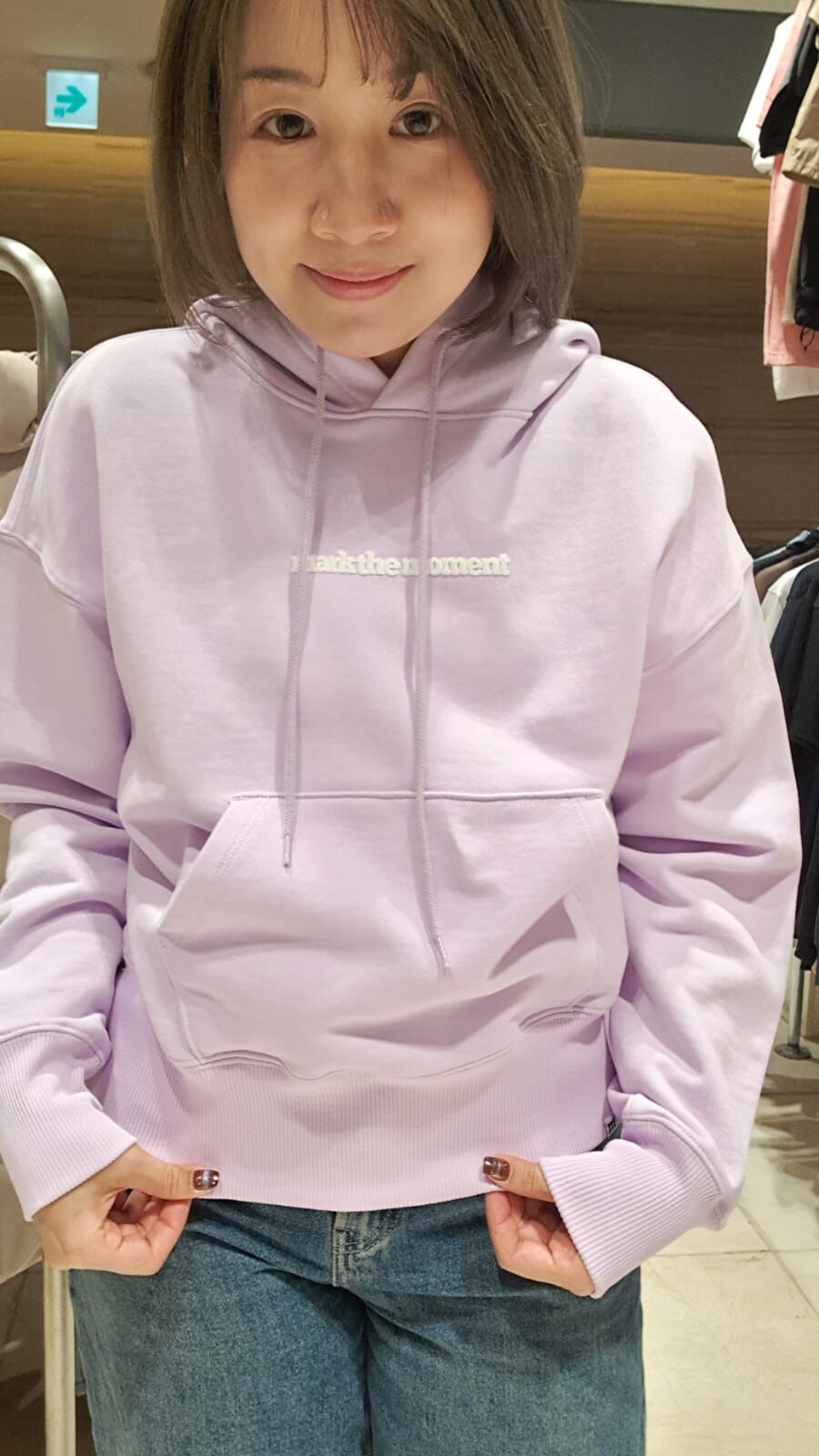 韓國代購 MARKM 特價女裝連帽衛衣100910