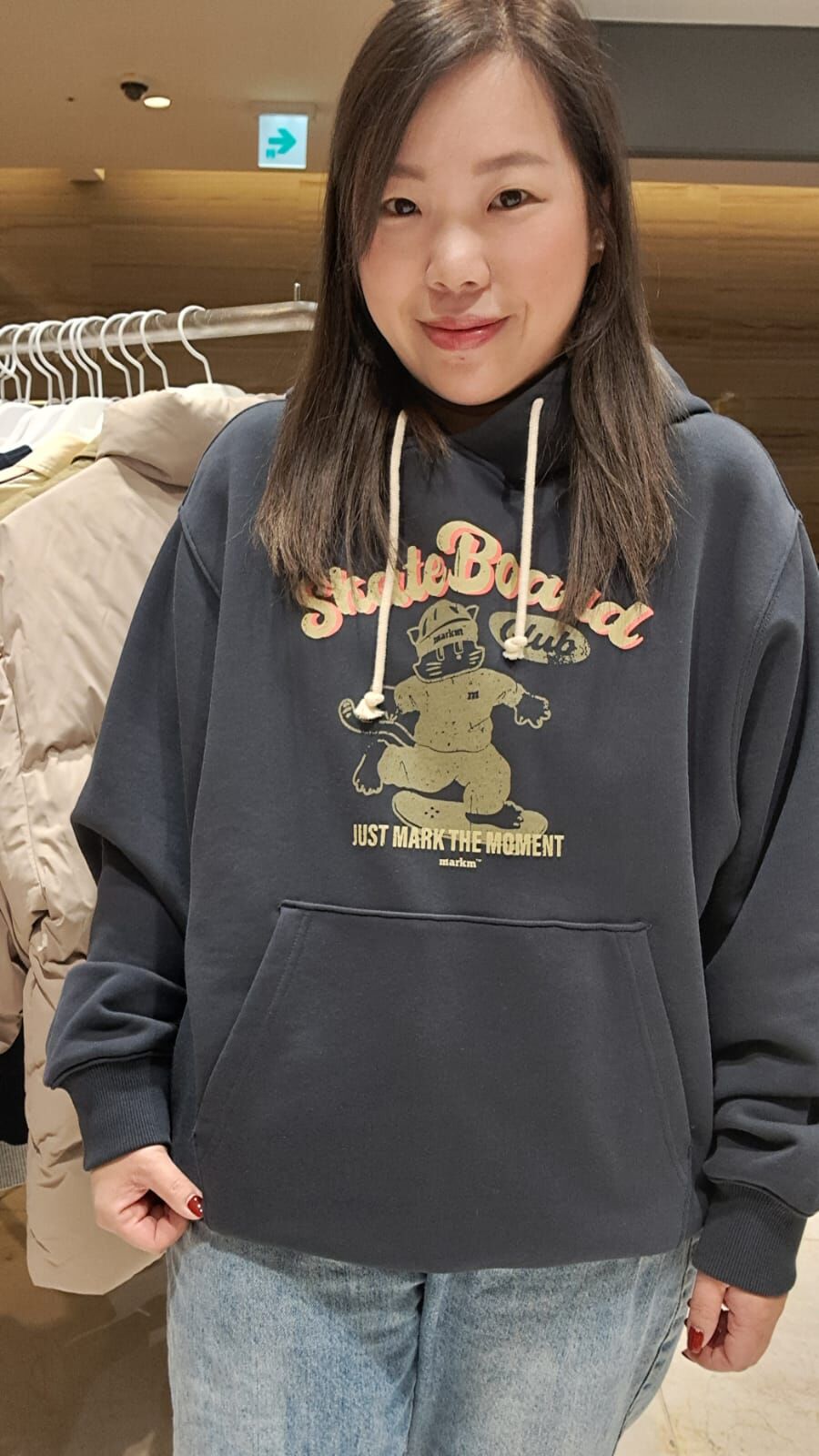 韓國代購 MARKM 男女同款衛衣100725