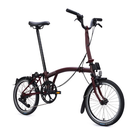 Brompton C Line Explore 12速摺車 - Red Plum (2026 新色, 包貨架)