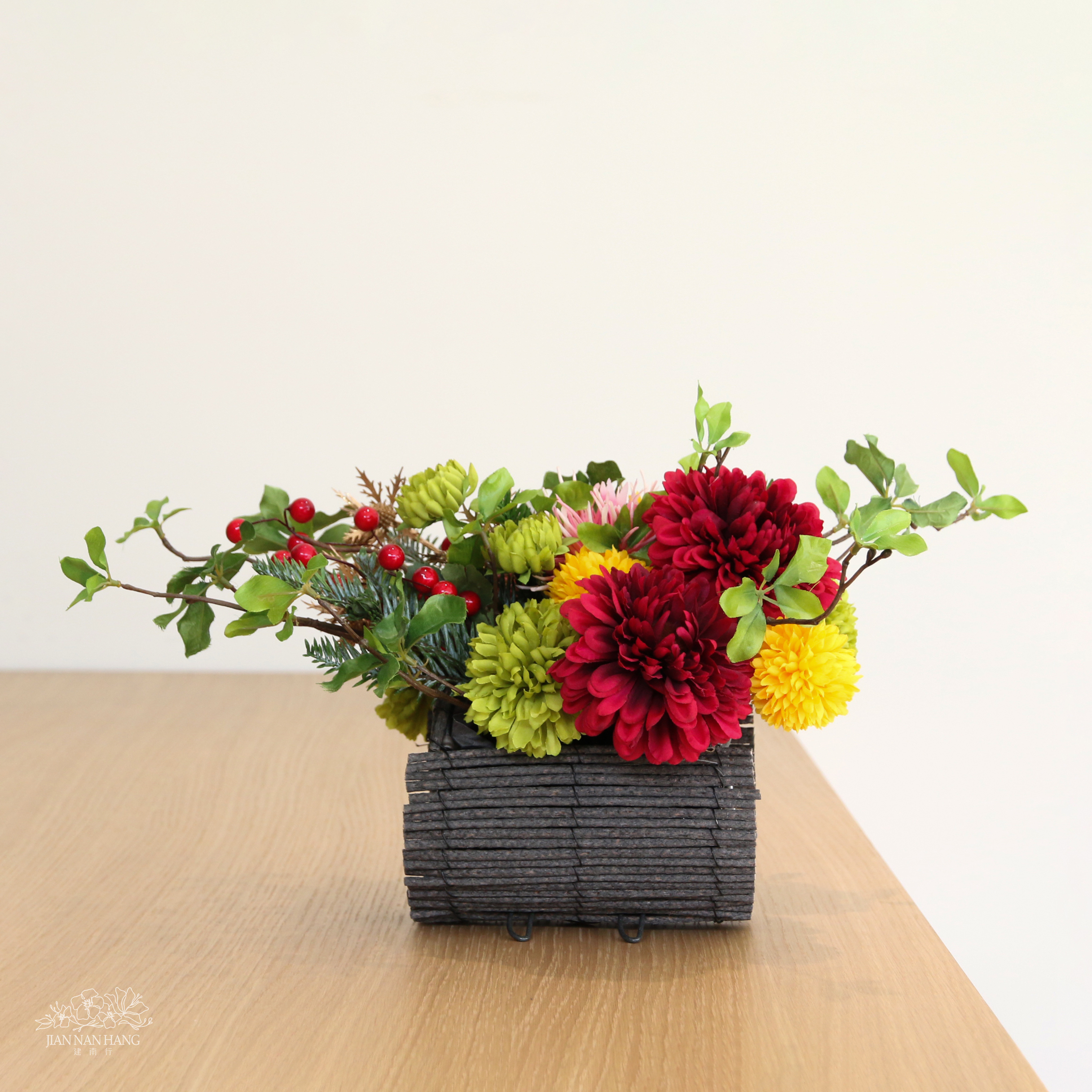 日本藝術盆花-花宴新歲