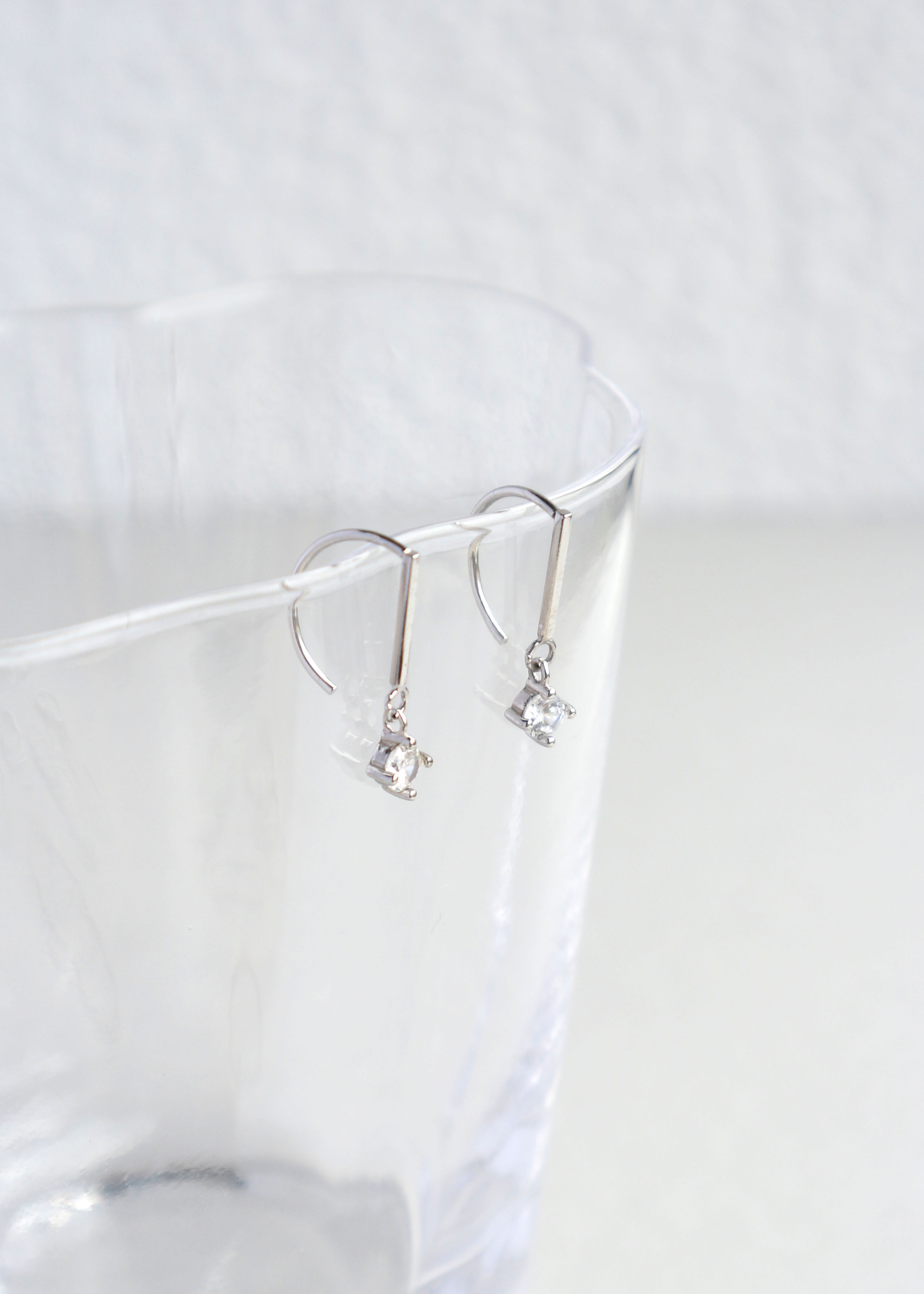 Falling Star 純銀耳環