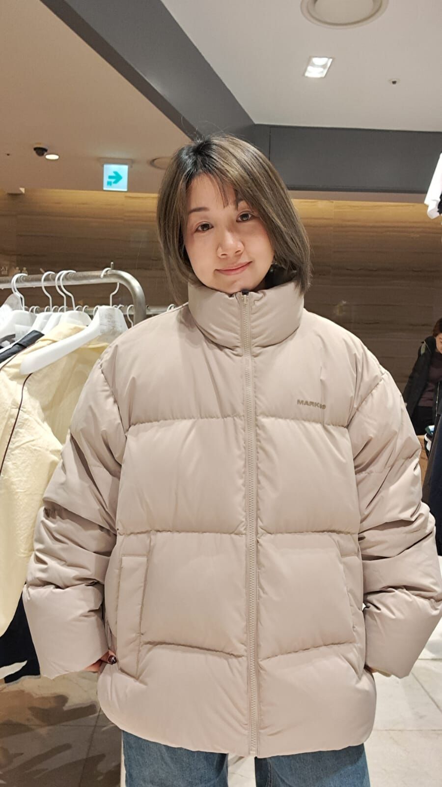 韓國代購 MARKM MHDAI6501 男女同款羽絨服