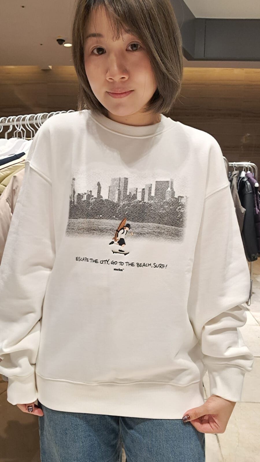 韓國代購 MARKM 特價衛衣MKIBA87050