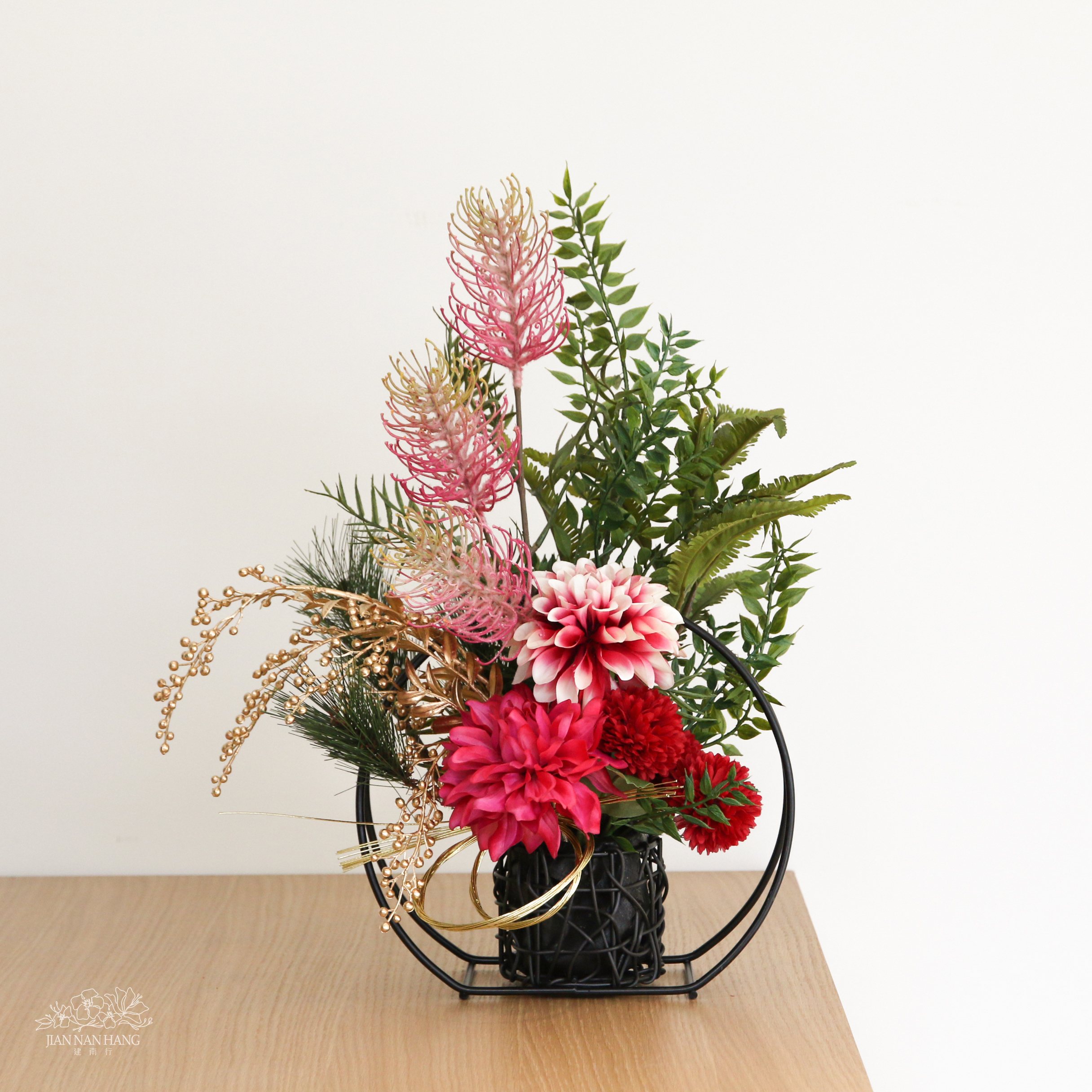 日本藝術盆花-春麗綻放