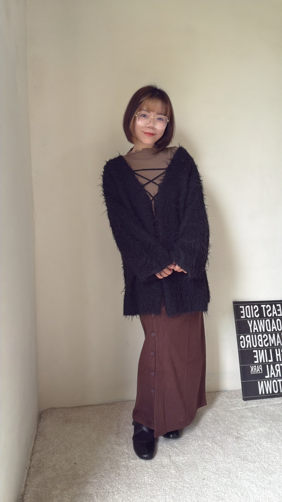 日系毛料綁帶針織衣(預購中!!!!!!)