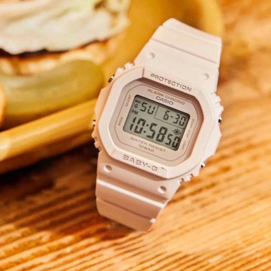 【CASIO 卡西歐】 BABY-G 經典多功能電子雙顯街頭時尚 BGD-565U-4D