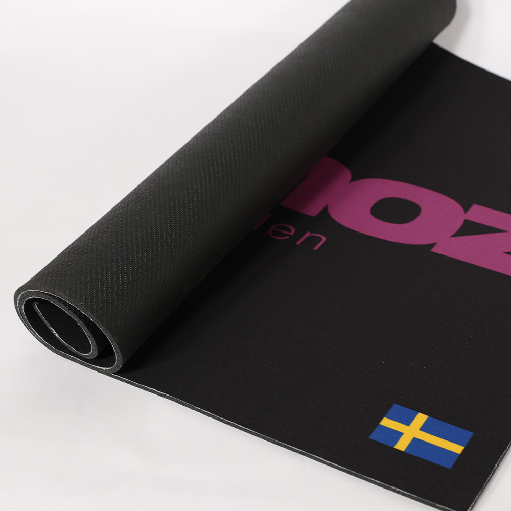 速乾軟式硅藻防滑地墊- 經典駝鹿(黑紫)