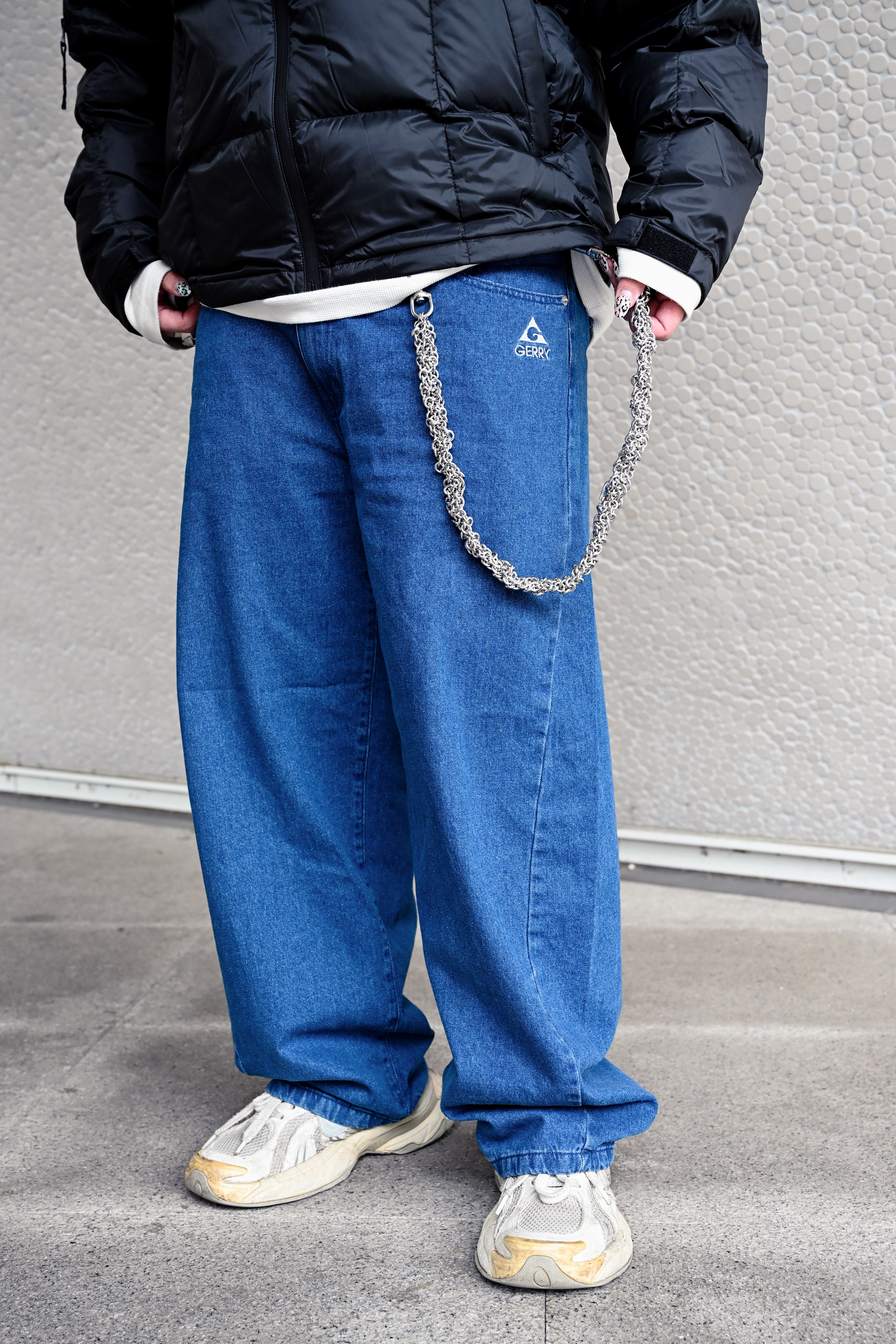 ☆ETW☆【EASY TO WEAR】GERRY OUTDOORS BARREL PANTS 日本支線 寬版 牛仔褲 長褲