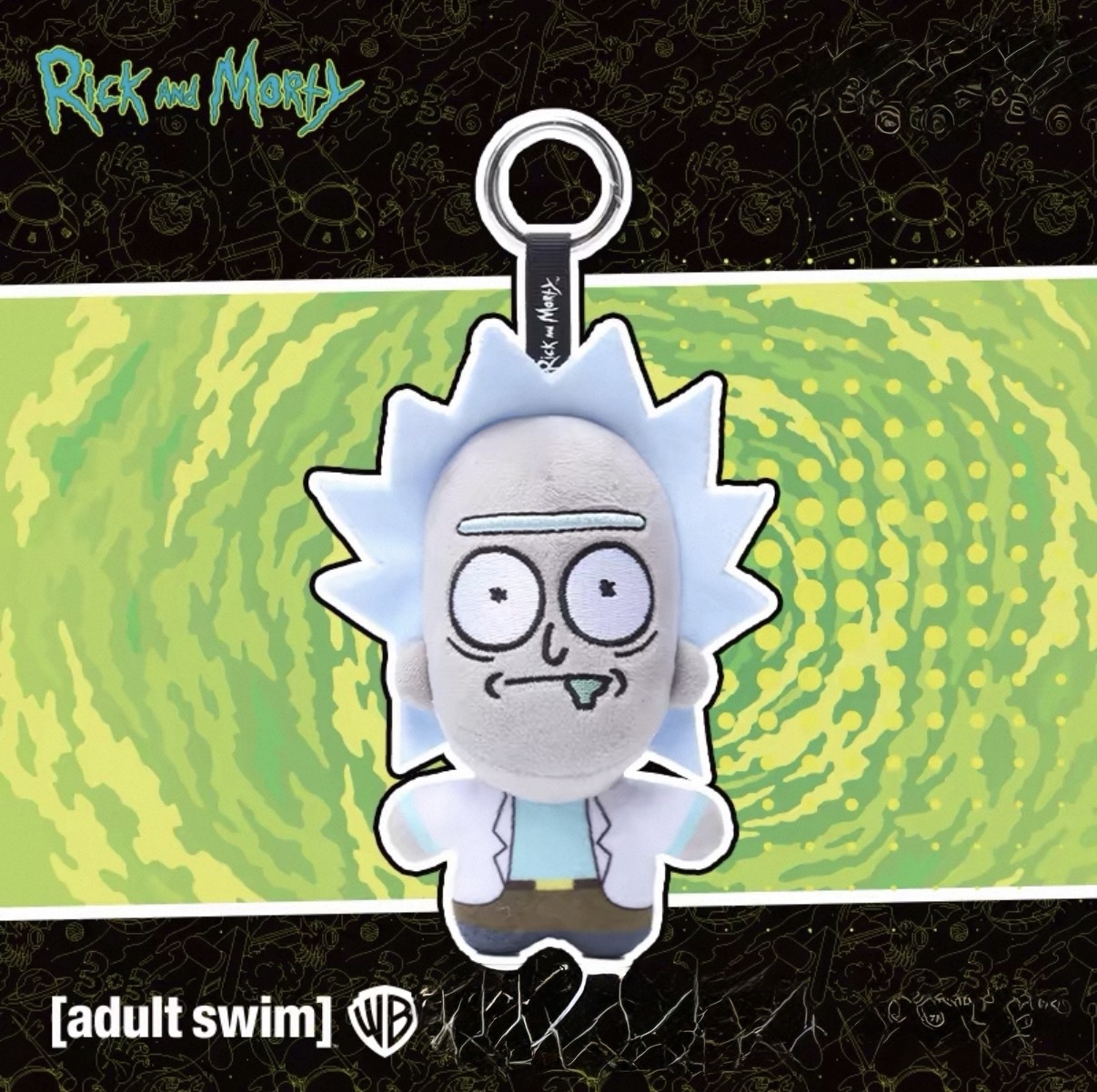 Rick And Morty 瑞克與莫蒂 正版授權 毛絨吊飾 鑰匙圈 5款 (任買兩件7-11免運)/預購