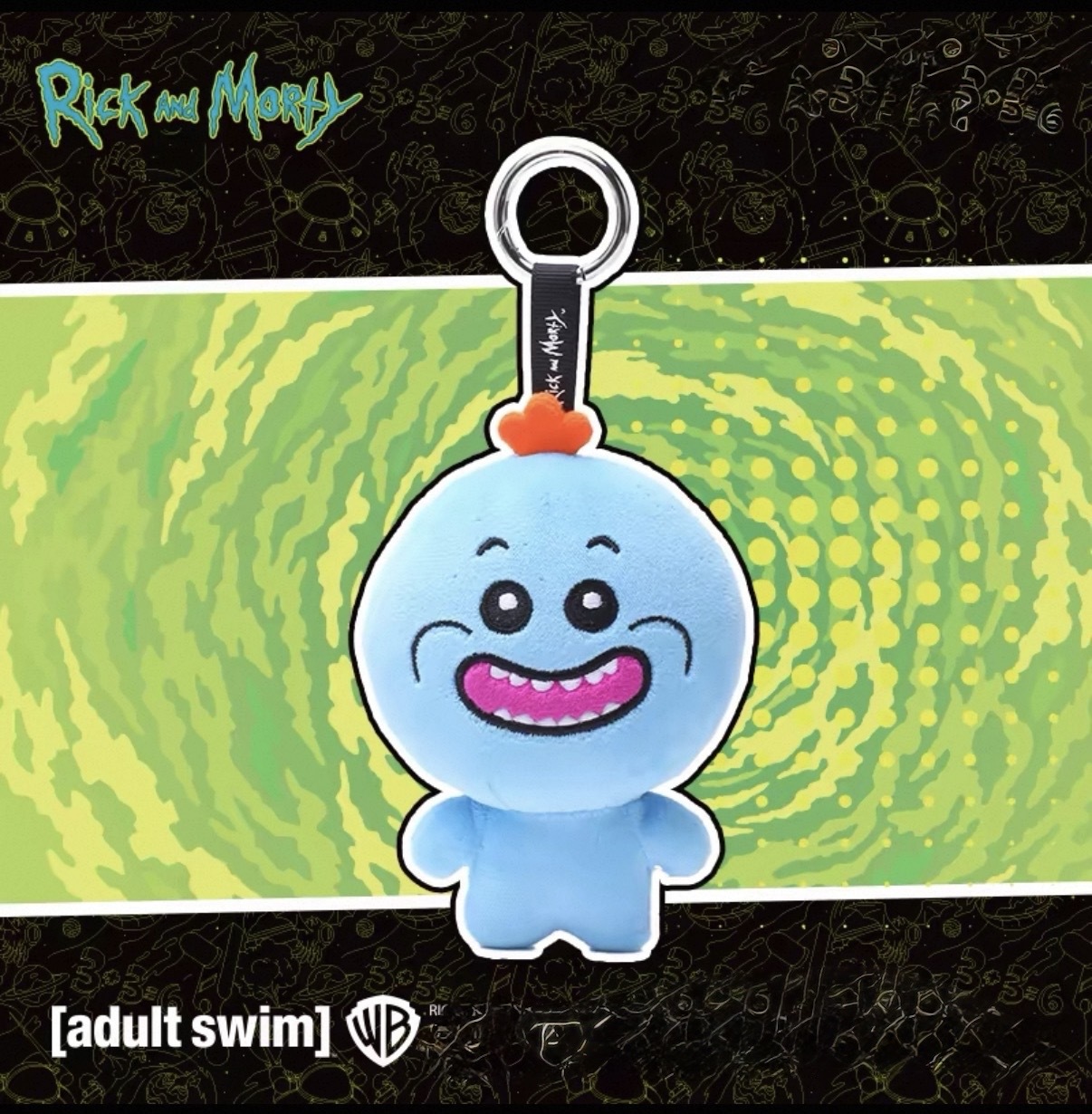 零碼現貨出清 Rick And Morty 瑞克與莫蒂 正版授權 毛絨吊飾 鑰匙圈 5款 (任買兩件7-11免運)/現貨