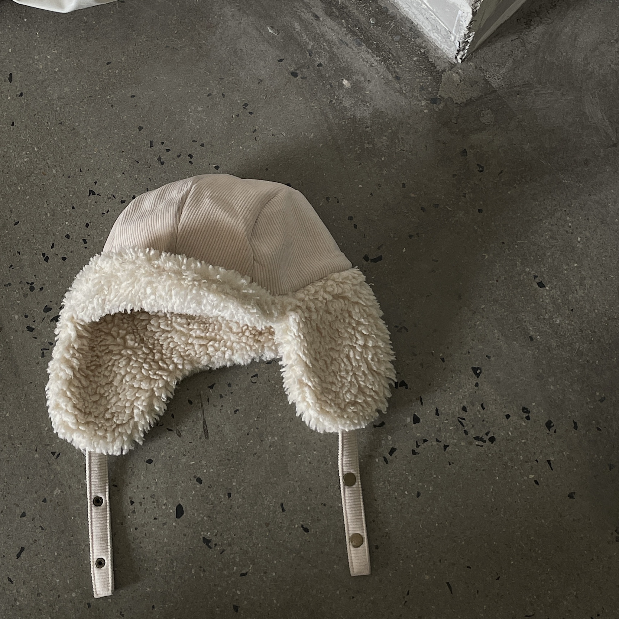 可兩面戴的羊羔毛飛行帽（超Q要收！）