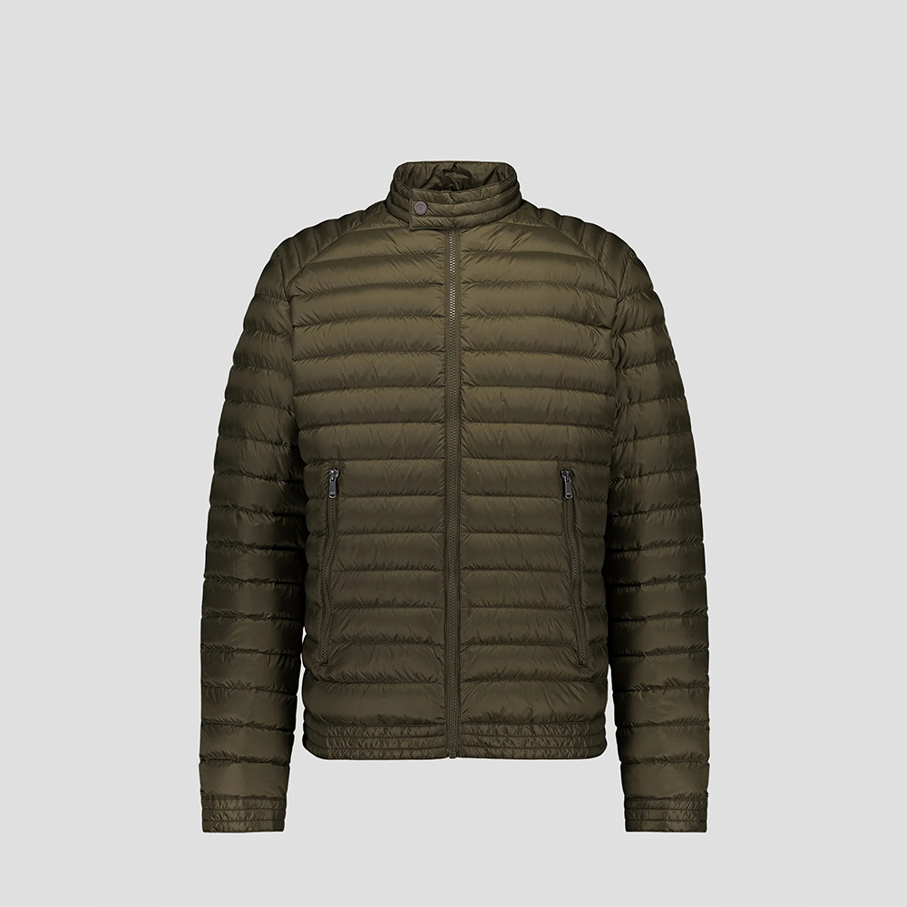 【JOTT】BAS基本款騎士風羽絨外套(綠)