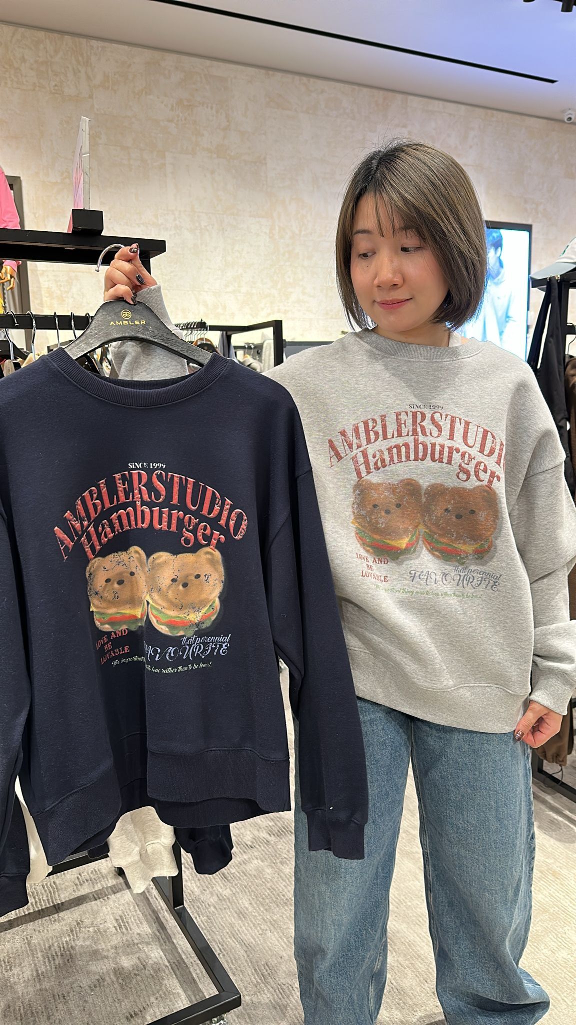 韓國代購 AMBLER 漢堡熊top141