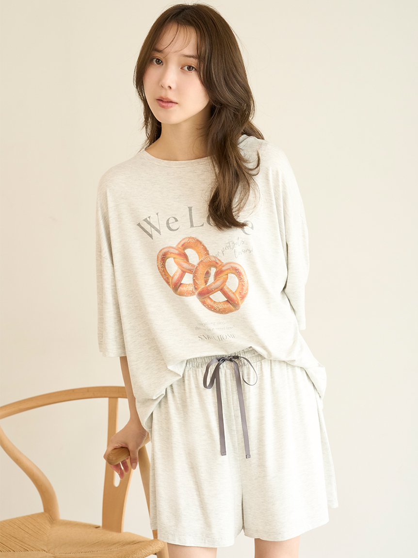 [預購]折扣SNIDEL HOME 接觸冷感 蝴蝶餅圖案 居家組合