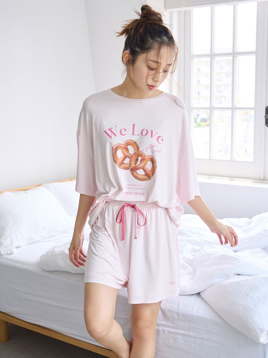 [預購]折扣SNIDEL HOME 接觸冷感 蝴蝶餅圖案 居家組合