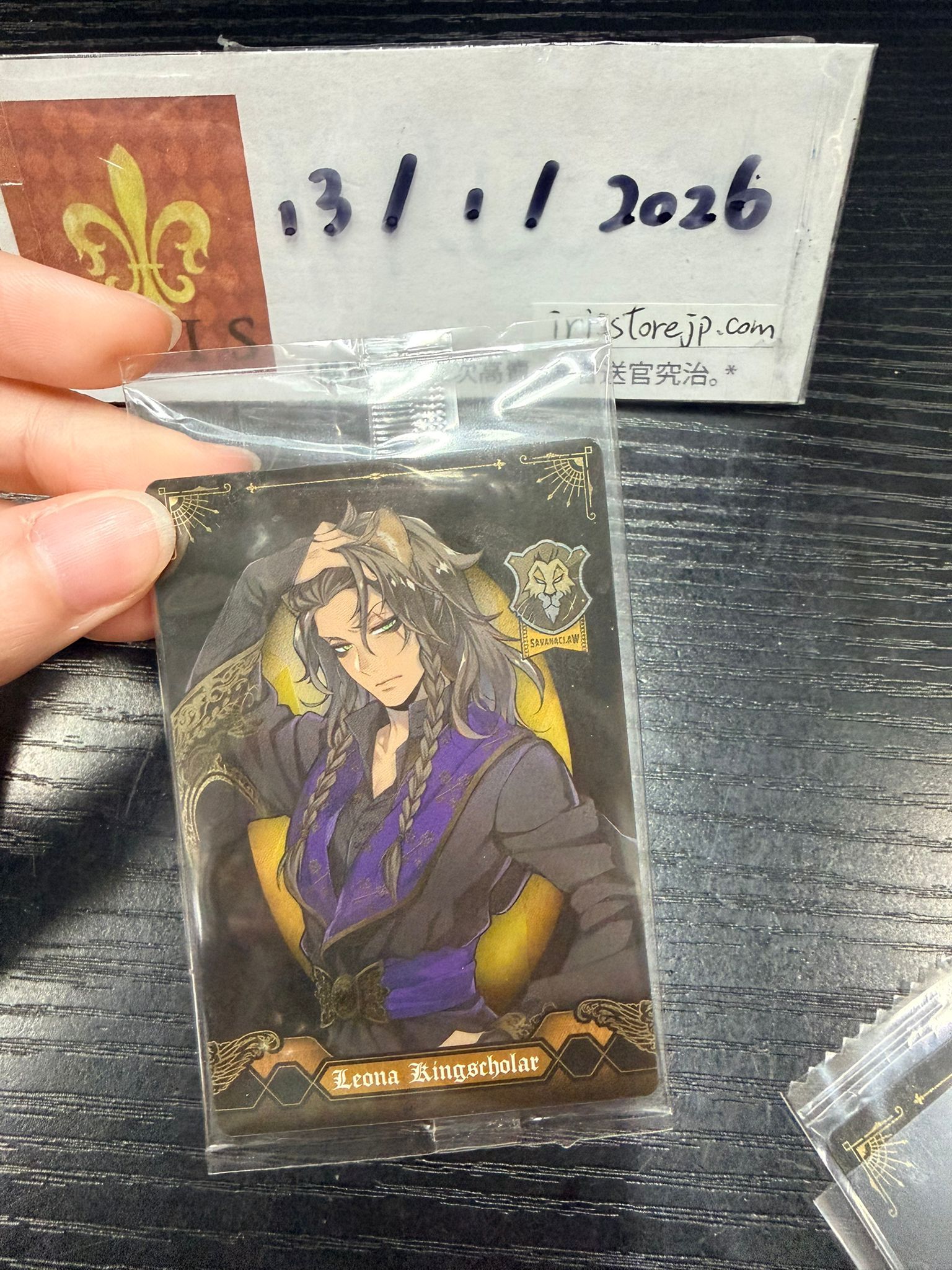 TWST Leona 小卡 餅卡 式典 #130126