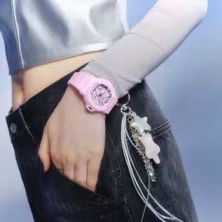 預購款【CASIO 卡西歐】 BABY-G 閃爍耀眼的 Y3K 未來風 BGA-10D-6A