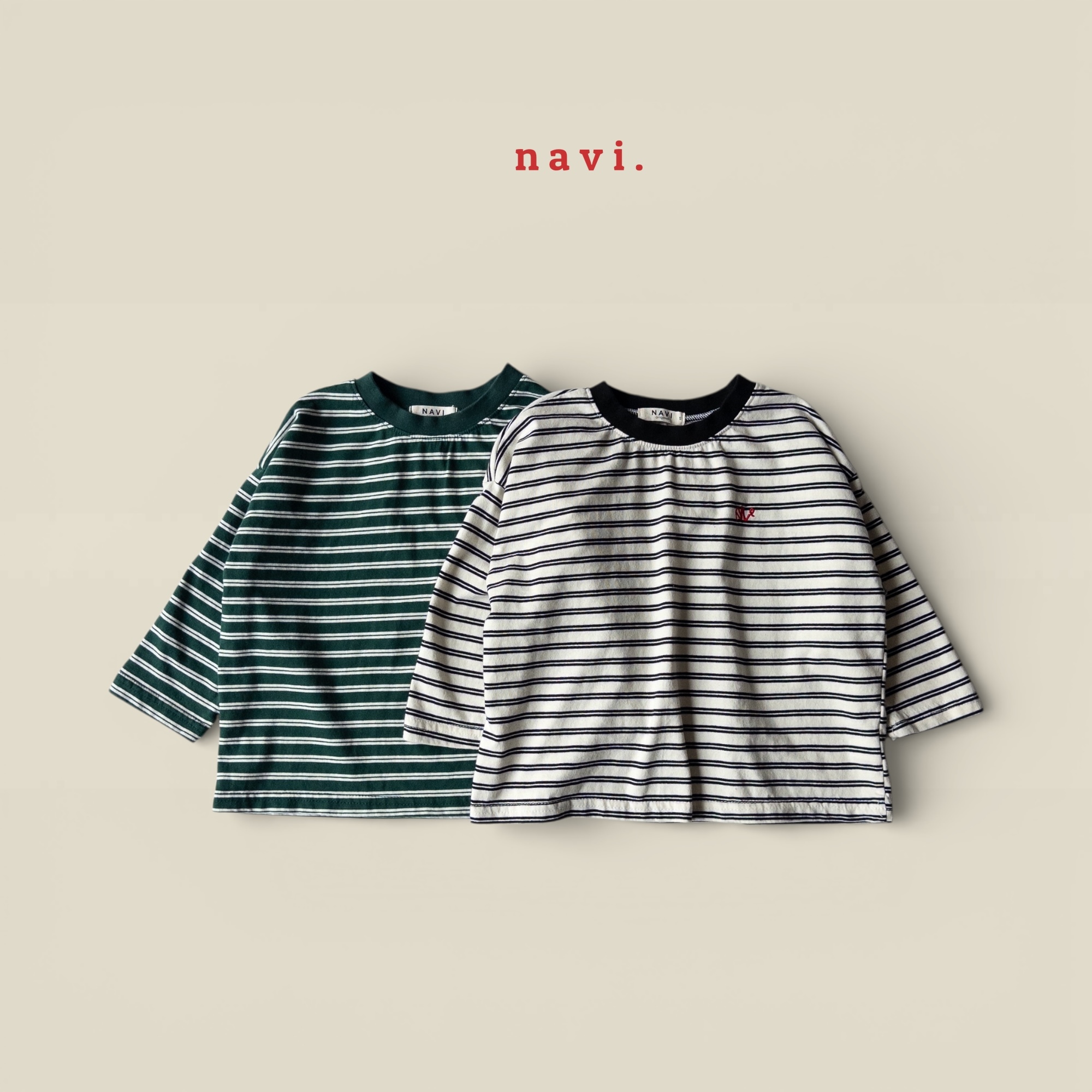 小日記條紋上衣