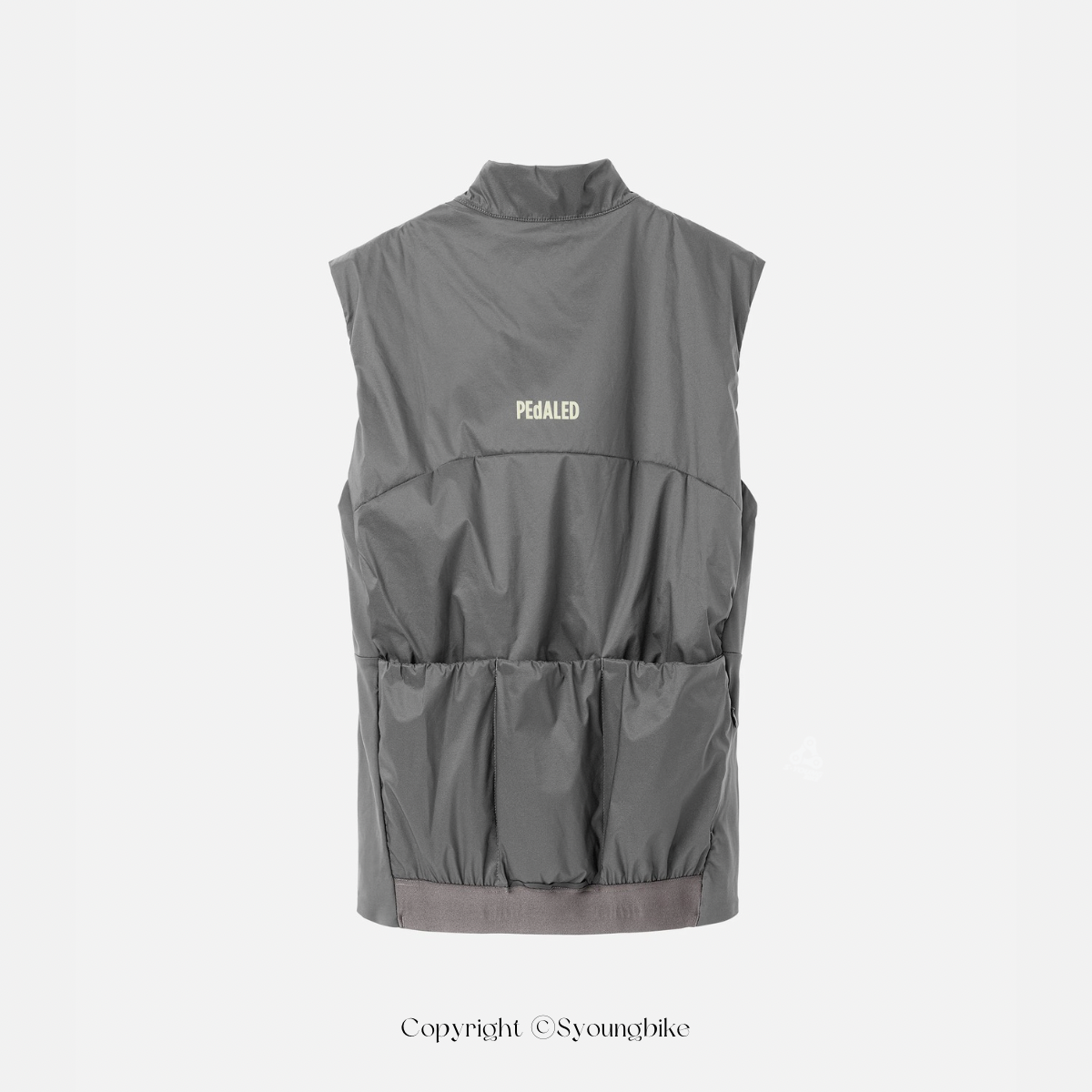 【PEdALED】Element Alpha Vest 男保暖刷毛背心 / Gray 岩灰