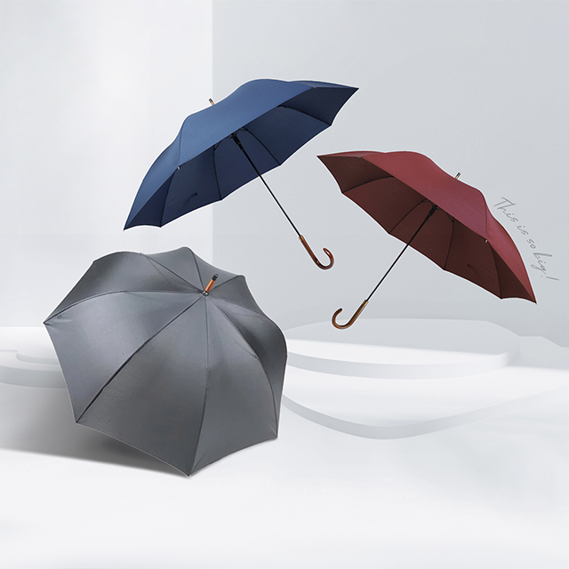 27吋雙玻纖直自動PG潑水傘。結合輕量與大傘面，開車通勤族首選。