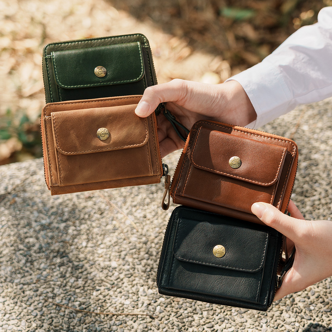 古典雙層零錢包-四色(075020)