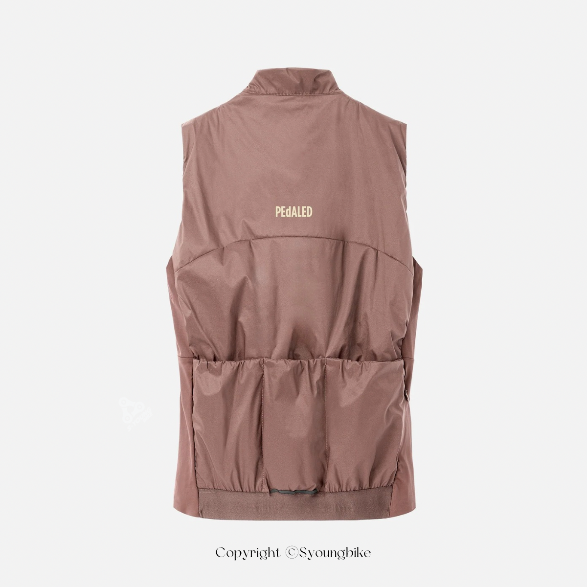 【PEdALED】W’s Element Alpha Vest 女保暖刷毛背心 / Raisin Purple 紅棗棕