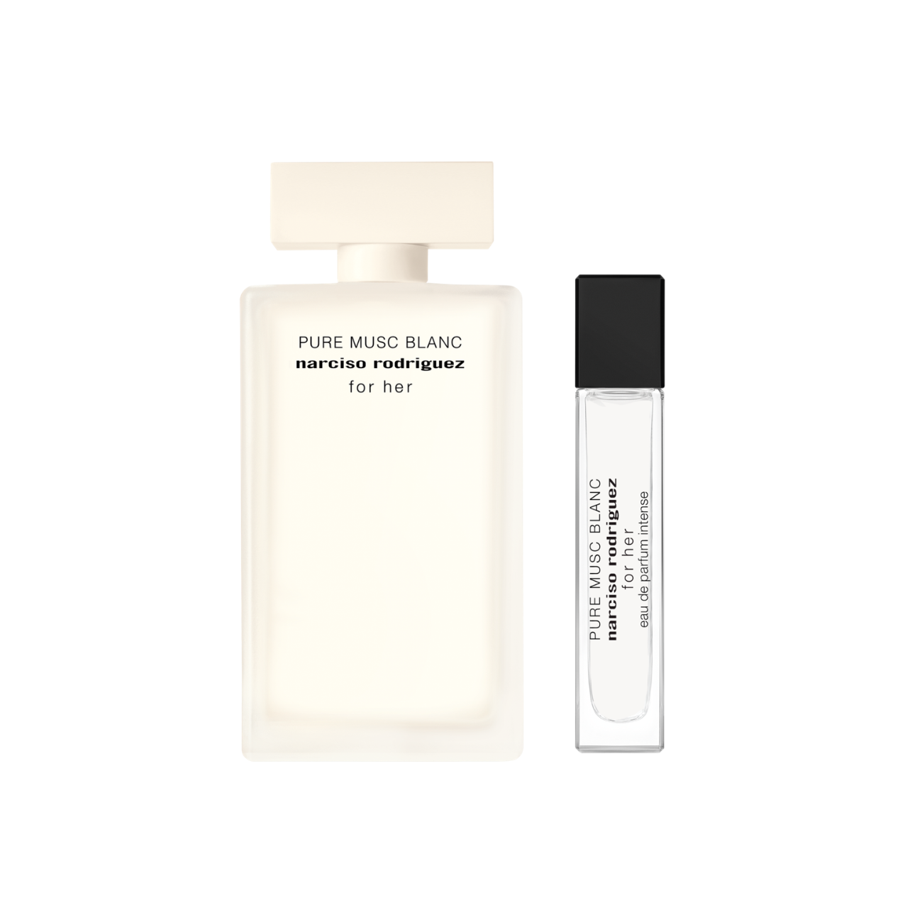 narciso rodriguez Parfums for her PURE MUSC BLANC intense 淡香精套裝