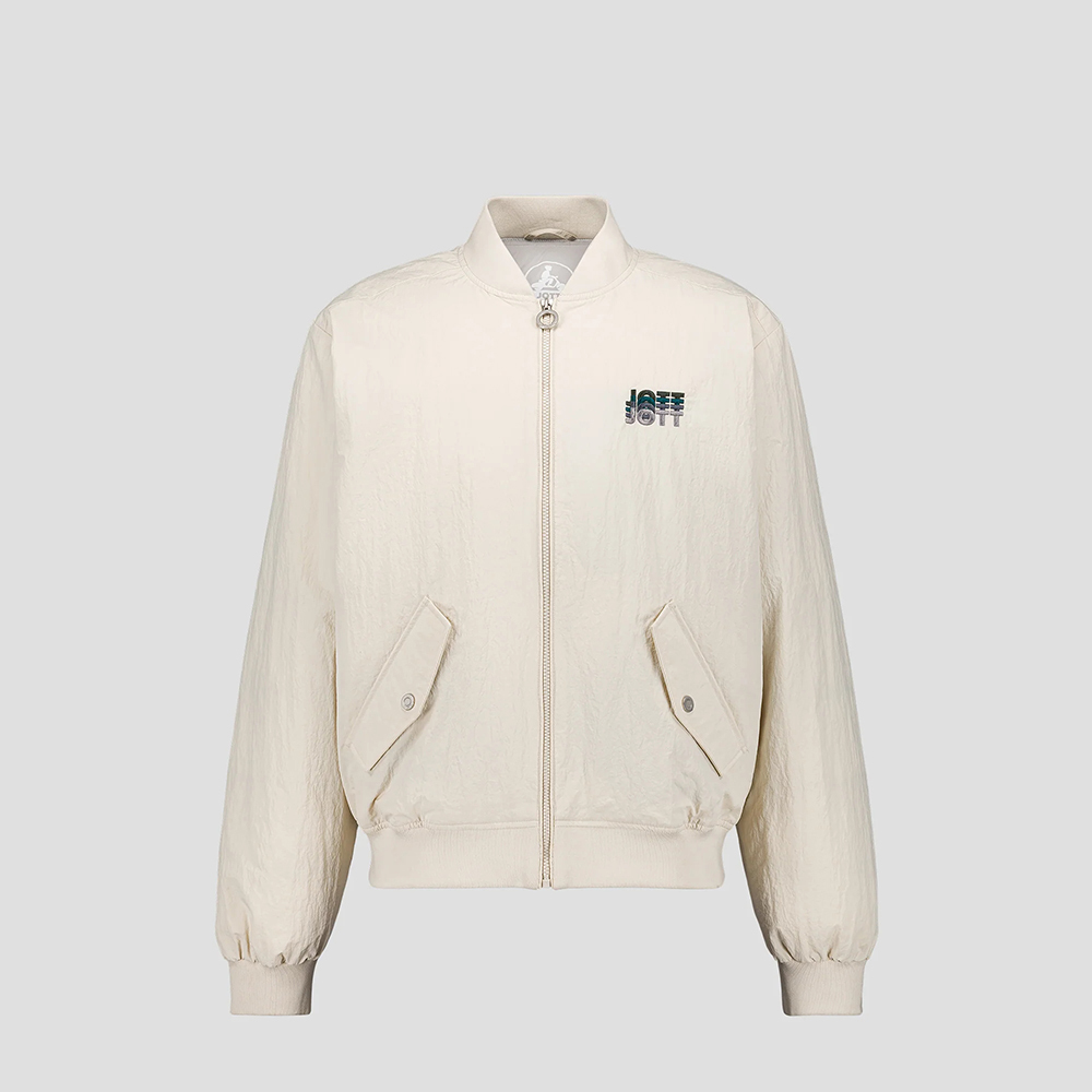 【JOTT】BEN飛行風冷羽絨外套(白)