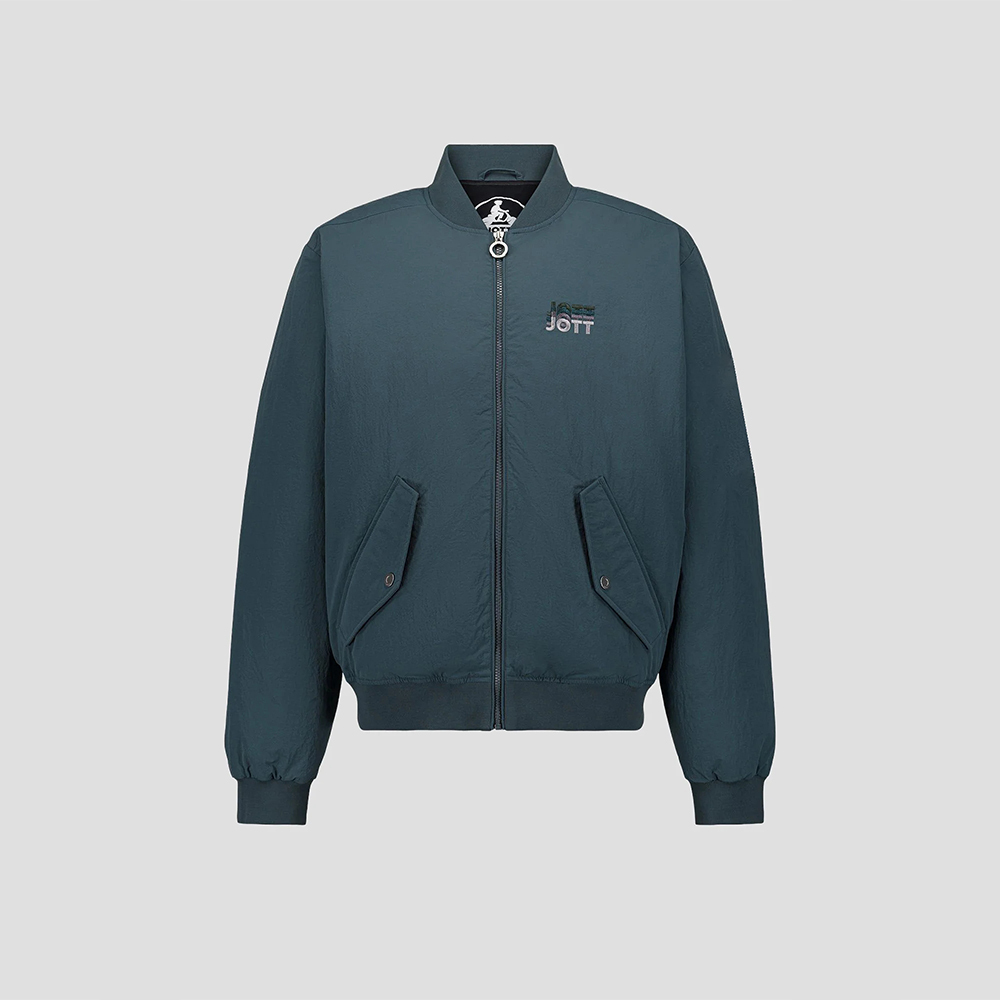 【JOTT】BEN飛行風冷羽絨外套(藍)