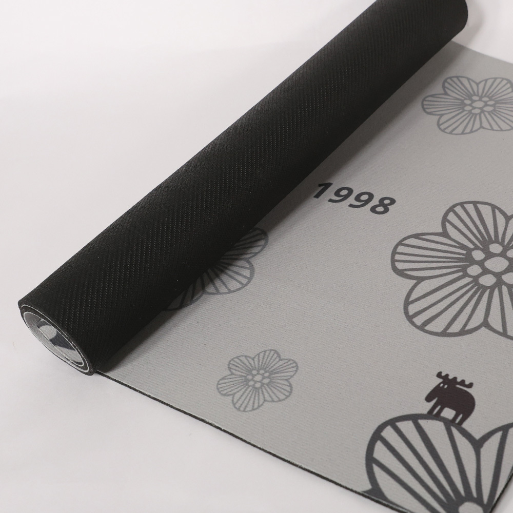 速乾軟式硅藻防滑地墊- 花鹿(灰)