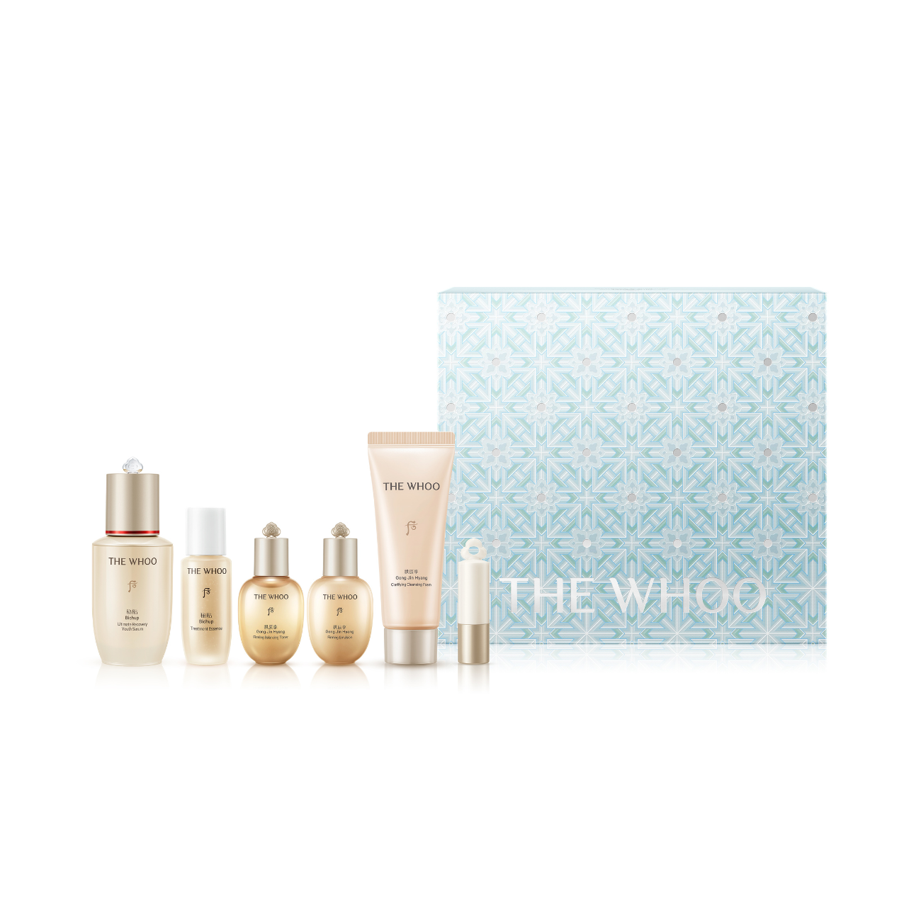 THE WHOO【閃爍冬雪特別版】秘貼 煥能修護精華倒數月曆