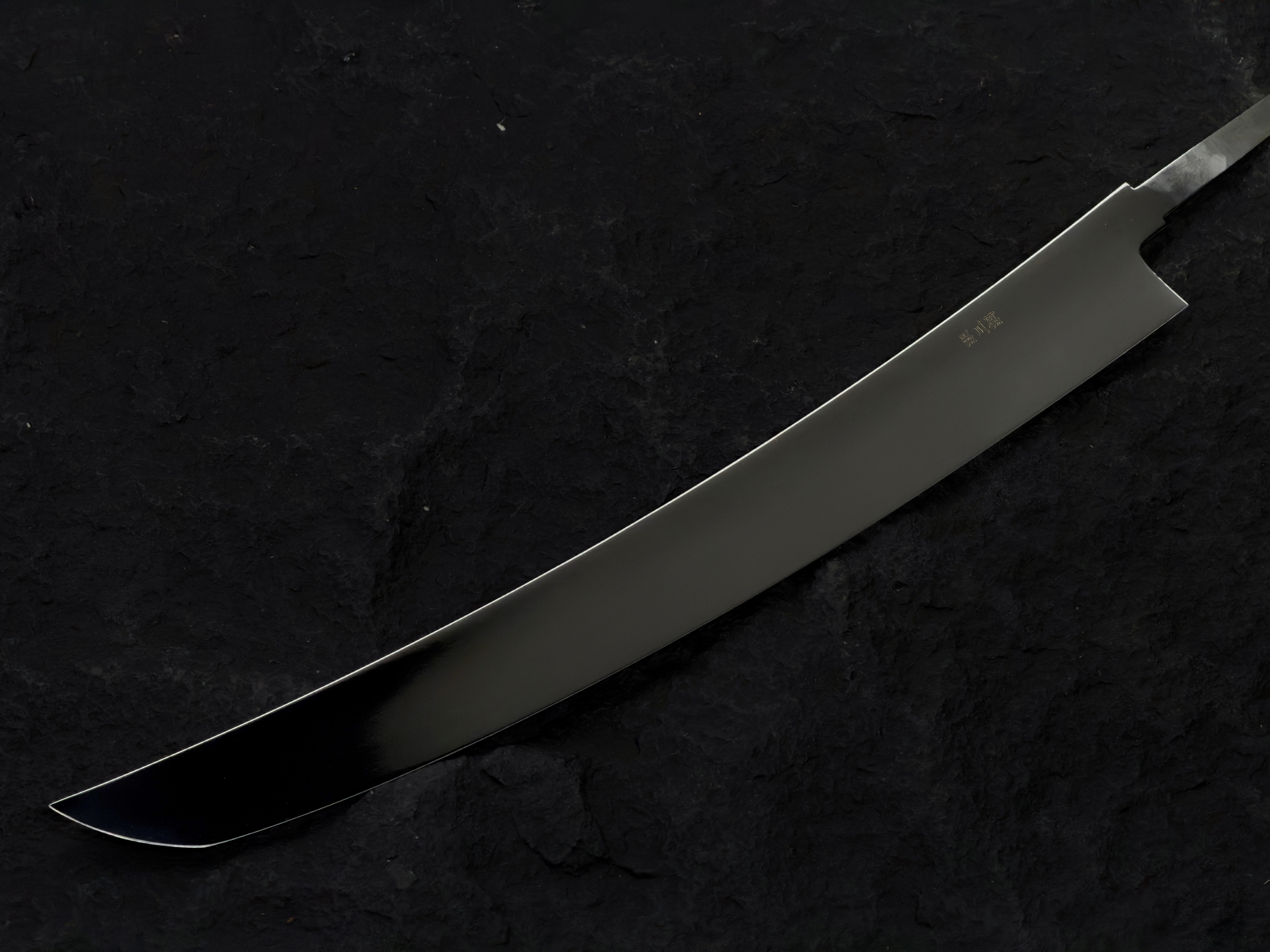 鄉右馬允義弘 銀三鋼 全鏡面 鬼反 先丸蛸引