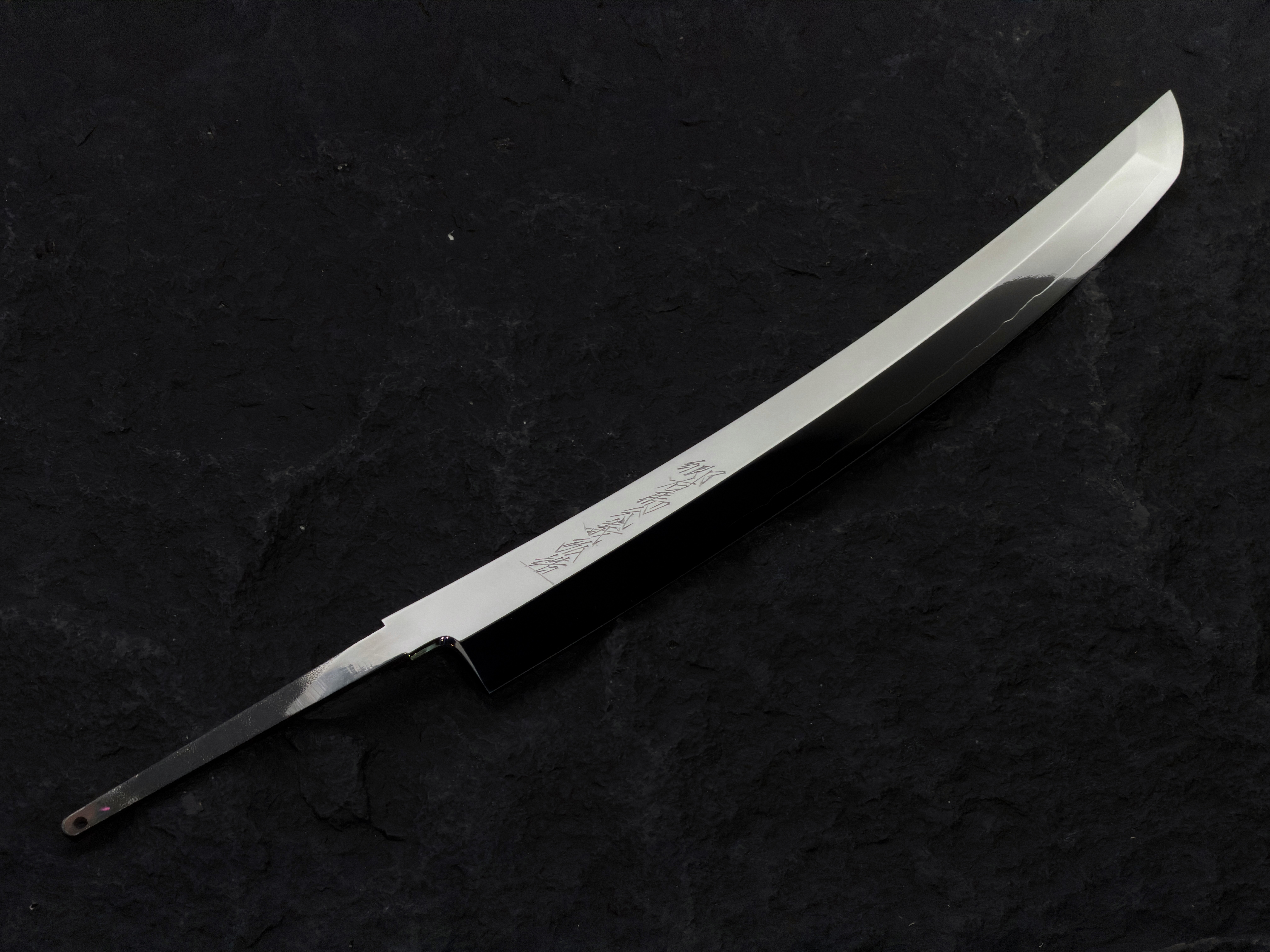 鄉右馬允義弘 銀三鋼 全鏡面 鬼反 先丸蛸引