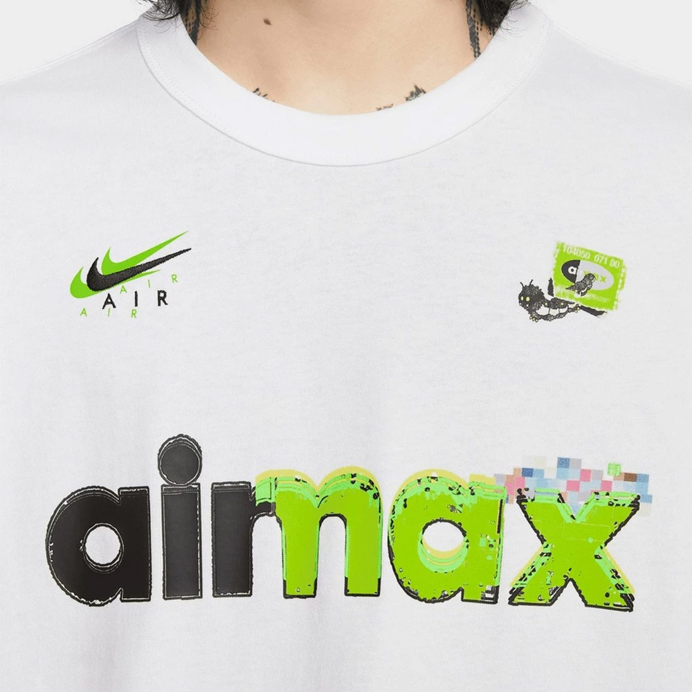 Nike Airmax portswear 長T 白 IQ3976-100-WH
