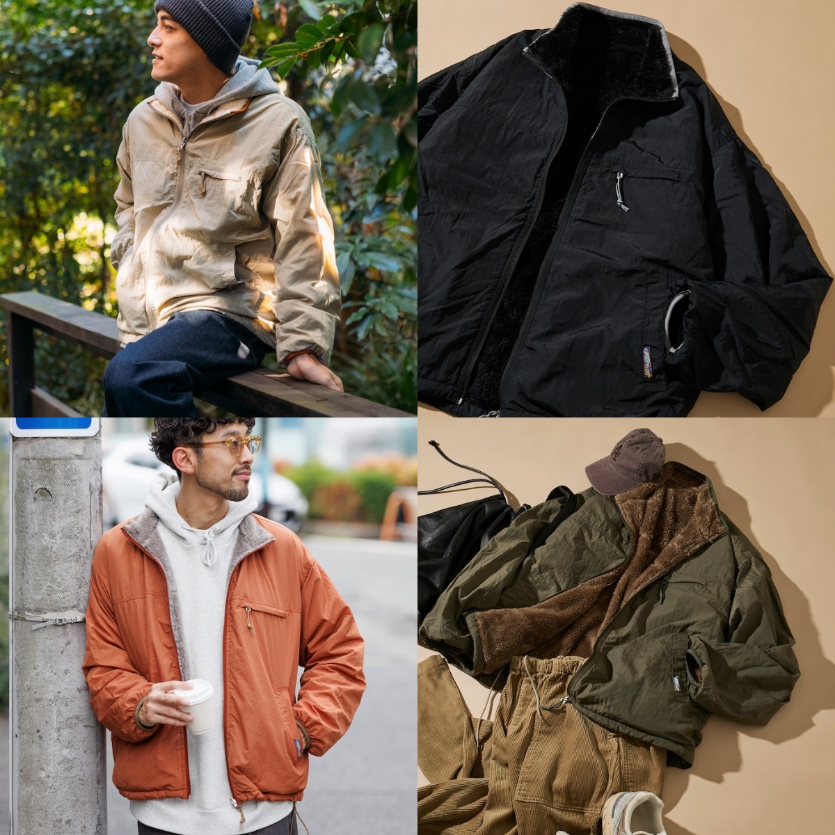 限時特價預購┃FREAK'S STORE 雙面穿 寬鬆 防潑水 尼龍 抓絨 毛毛 外套