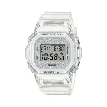 預購款【CASIO 卡西歐】 BABY-G 獨特的耀眼搭配閃亮錶盤 讓您沉浸在閃亮的光芒中 BGD-565GC-7