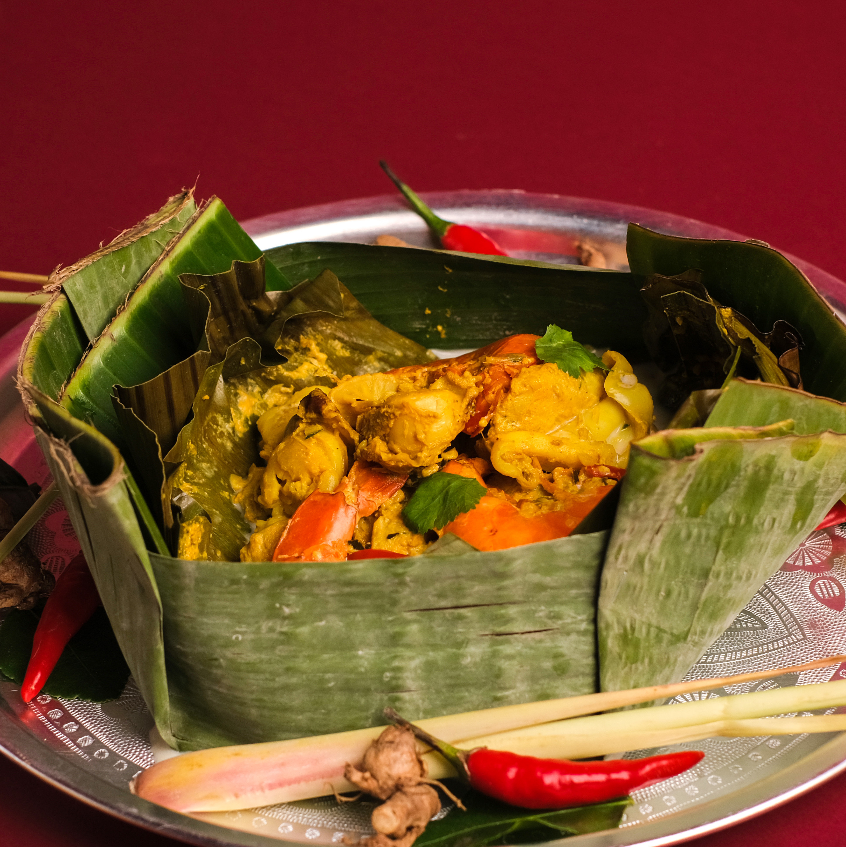 2026 世界年菜｜高棉海鮮阿默克｜柬埔寨