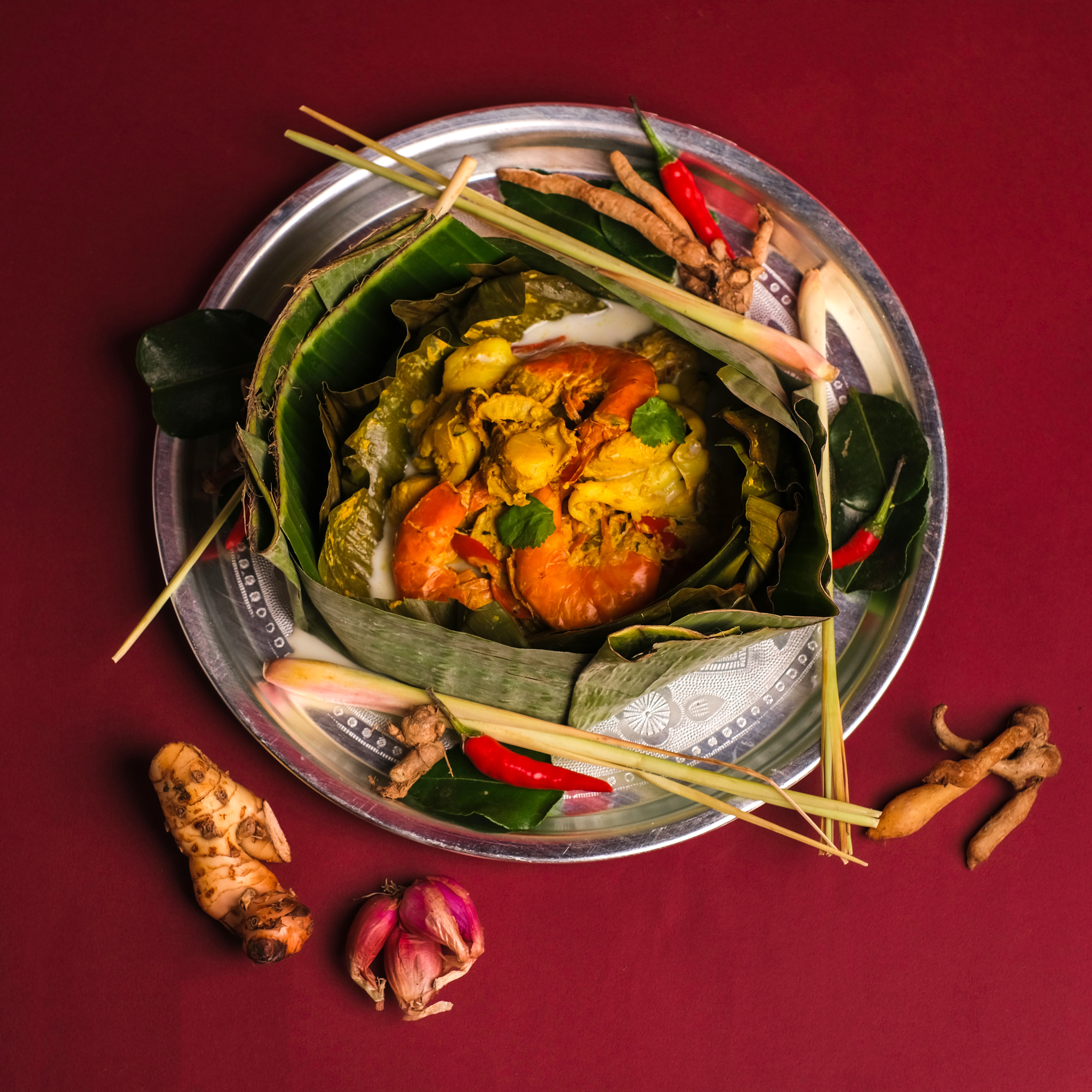 2026 世界年菜｜高棉海鮮阿默克｜柬埔寨