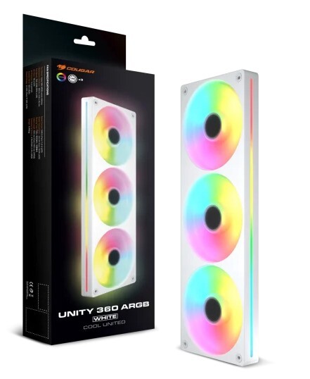 COUGAR 美洲獅 UNITY 360 ARGB 一體式風扇